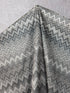 Kadife Chevron Serisi Zigzag Desenli Döşemelik & Perdelik Kadife Kumaş – Kırlentlik ve Dekoratif Kumaş – Metre ile Satış (140 cm En)