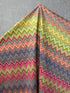 Kadife Chevron Serisi Zigzag Desenli Döşemelik & Perdelik Kadife Kumaş – Kırlentlik ve Dekoratif Kumaş – Metre ile Satış (140 cm En)
