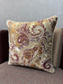 Majesty-39 Şal Desenli Keten Kırlent | FABRICLAND TEKSTİL