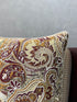Majesty-39 Şal Desenli Keten Kırlent | FABRICLAND TEKSTİL