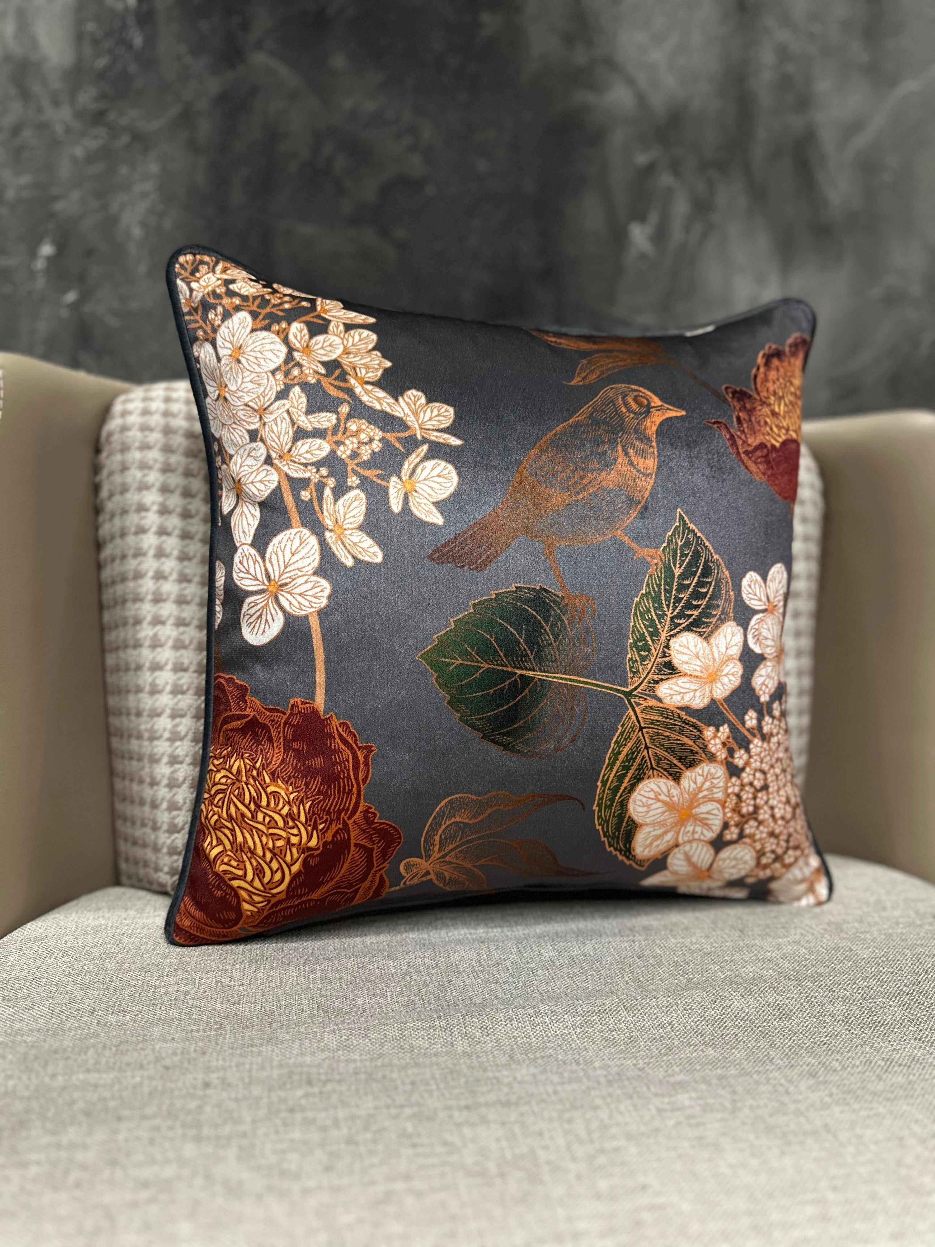 BLEND-9372 ANTHRACITE PILLOWCASE 