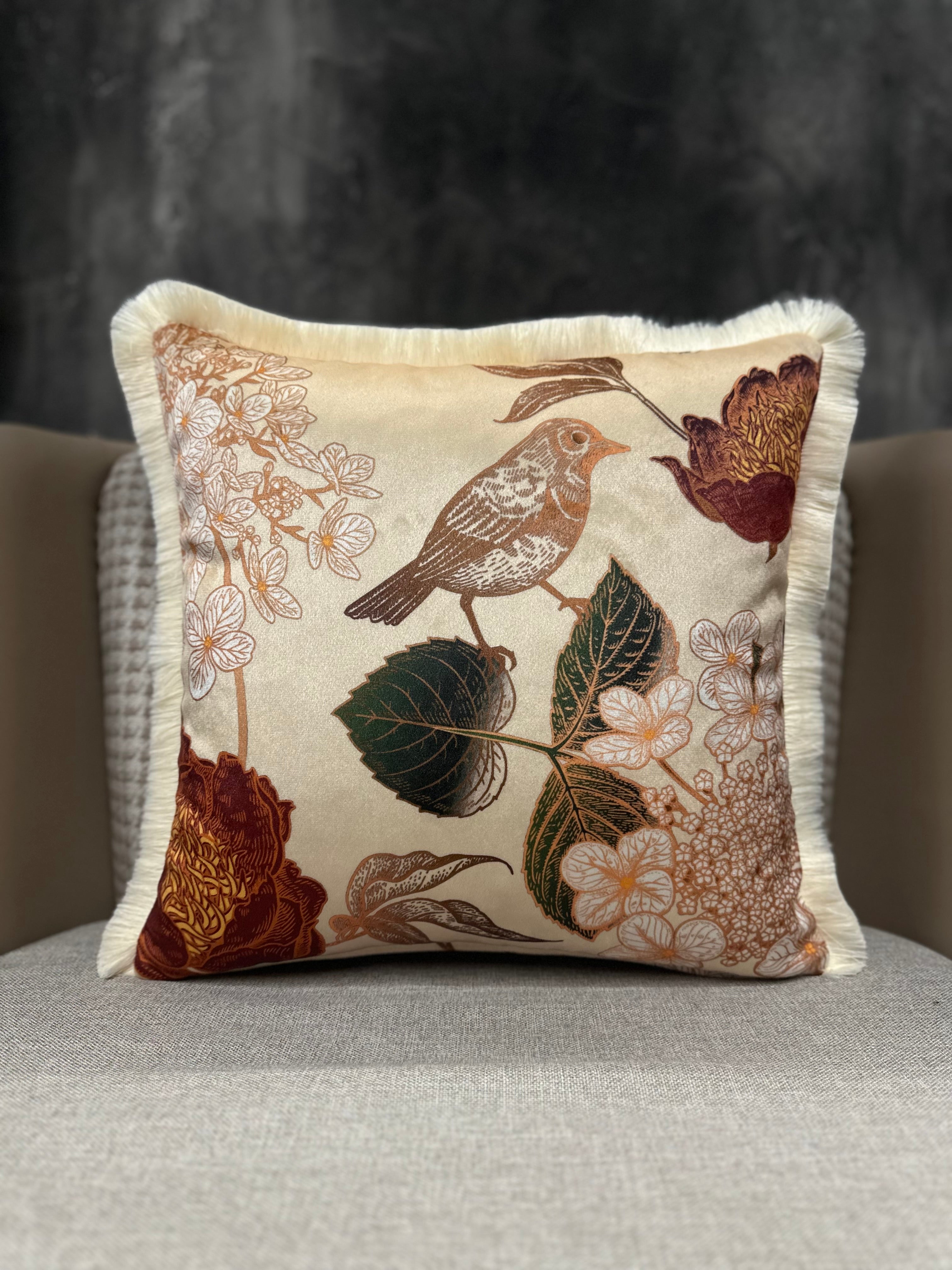 BLEND-9372 CREAM PILLOW 