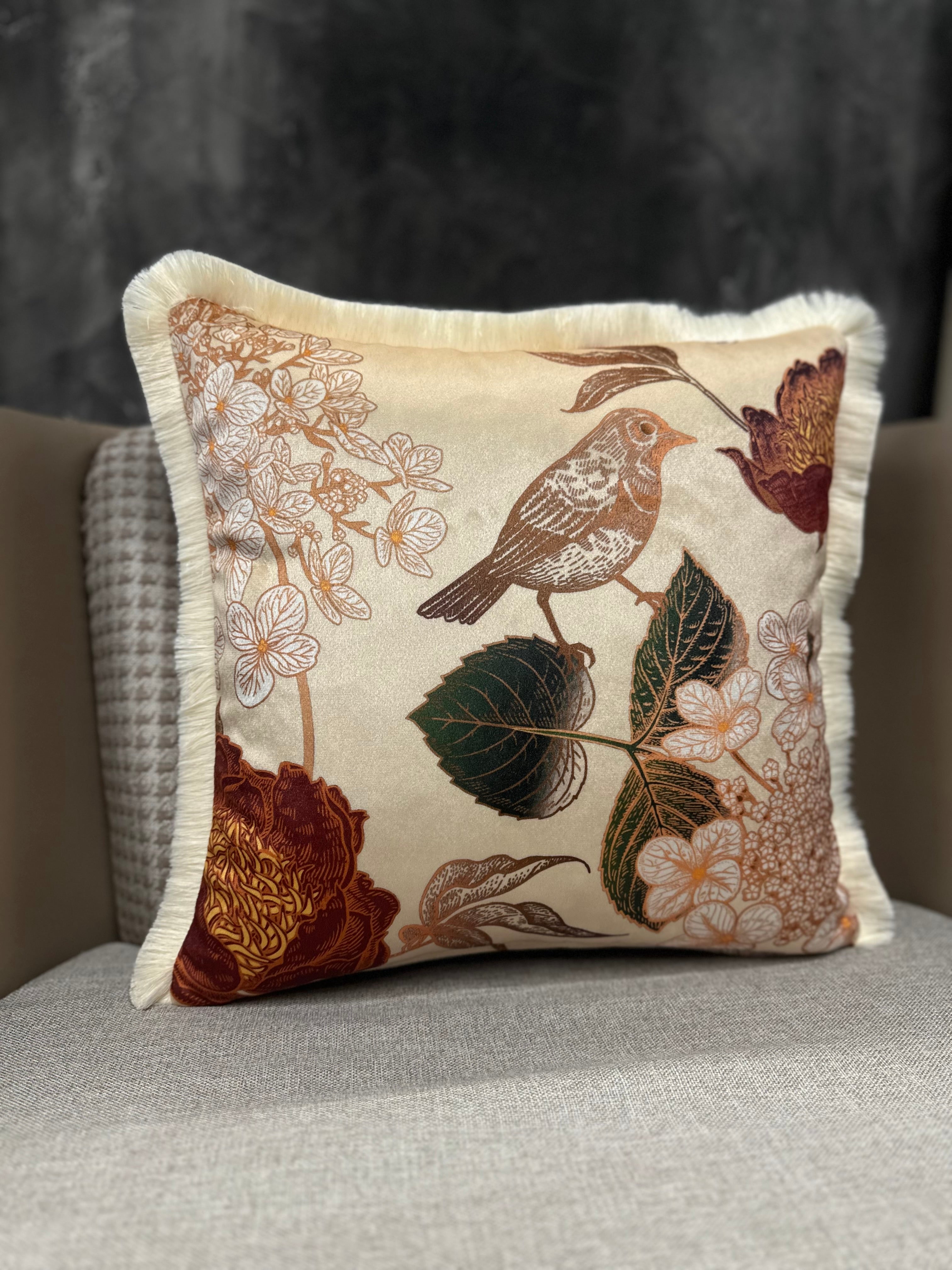 BLEND-9372 CREAM PILLOW 
