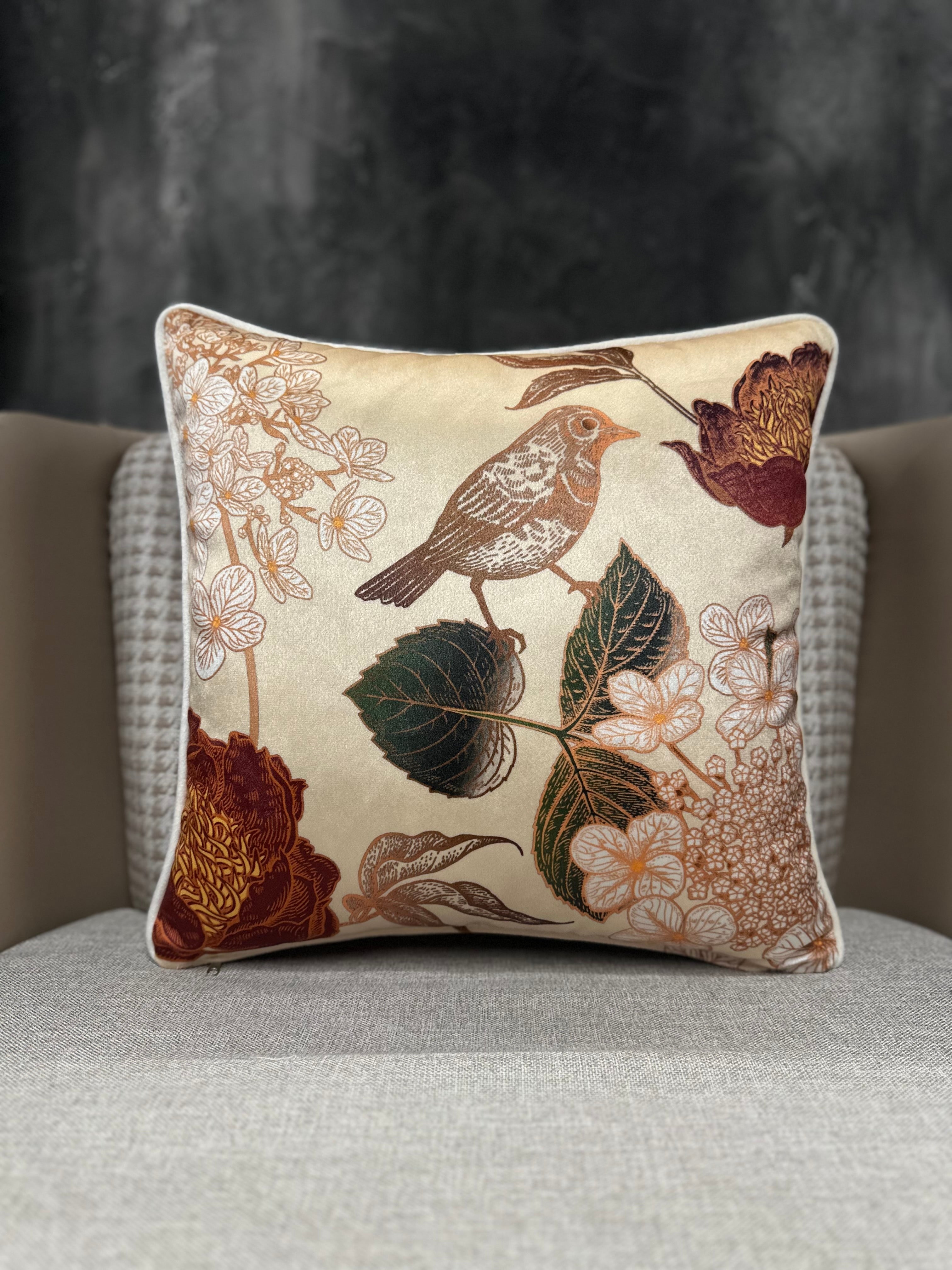 BLEND-9372 CREAM PILLOW 