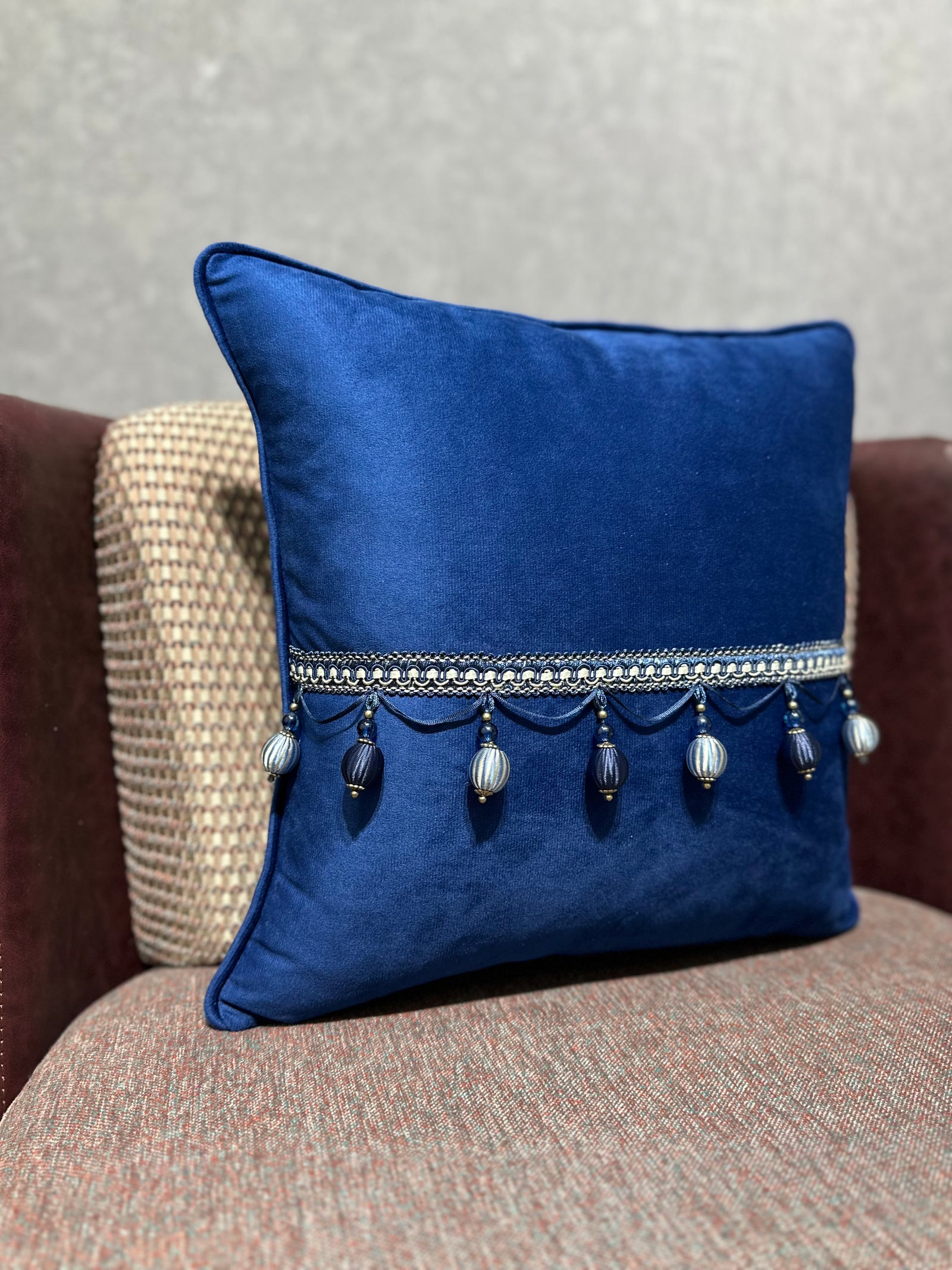 BONCUK-40 (LACİVERT SOLİD)