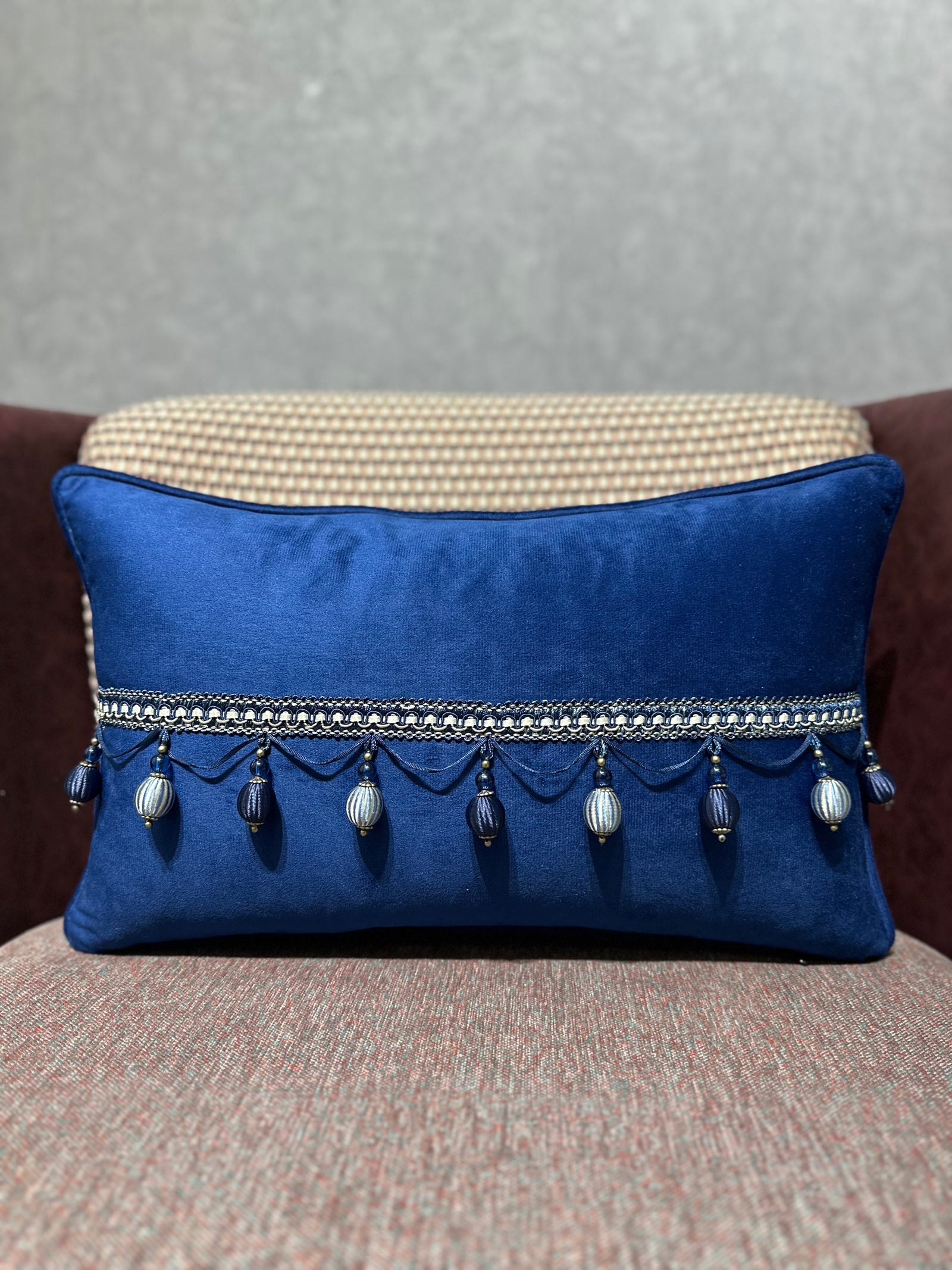 BONCUK-40 (LACİVERT SOLİD)