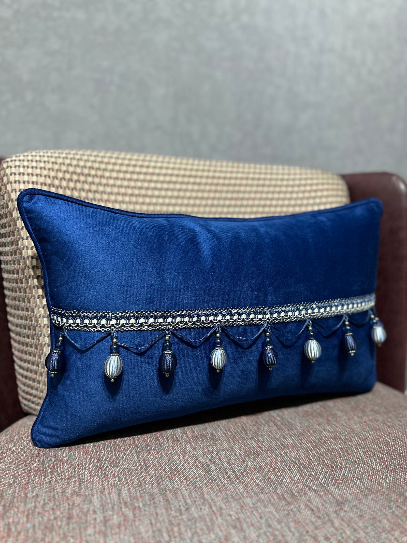 BONCUK-40 (LACİVERT SOLİD)