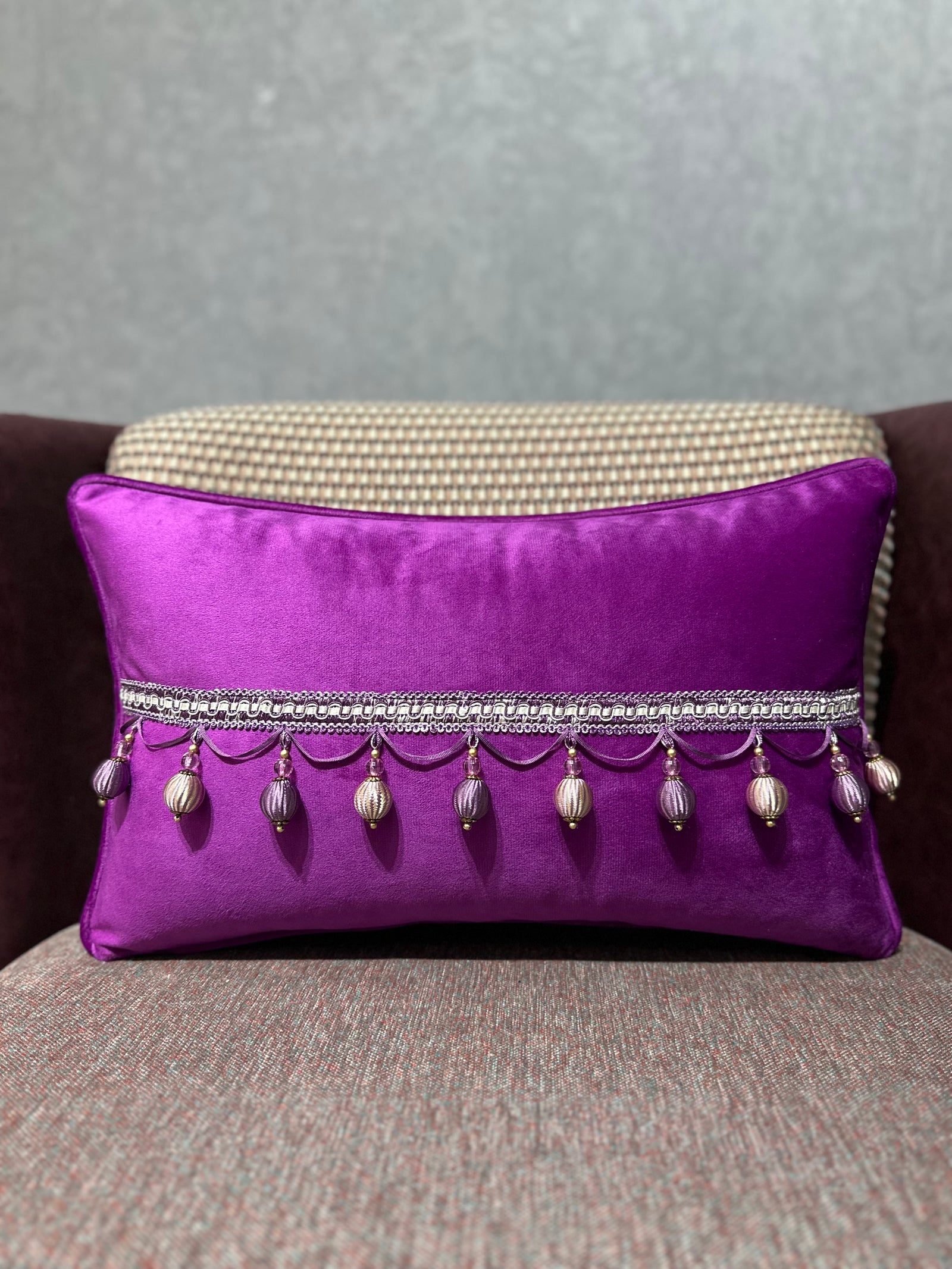 BONCUK-25 (MOR SOLİD)