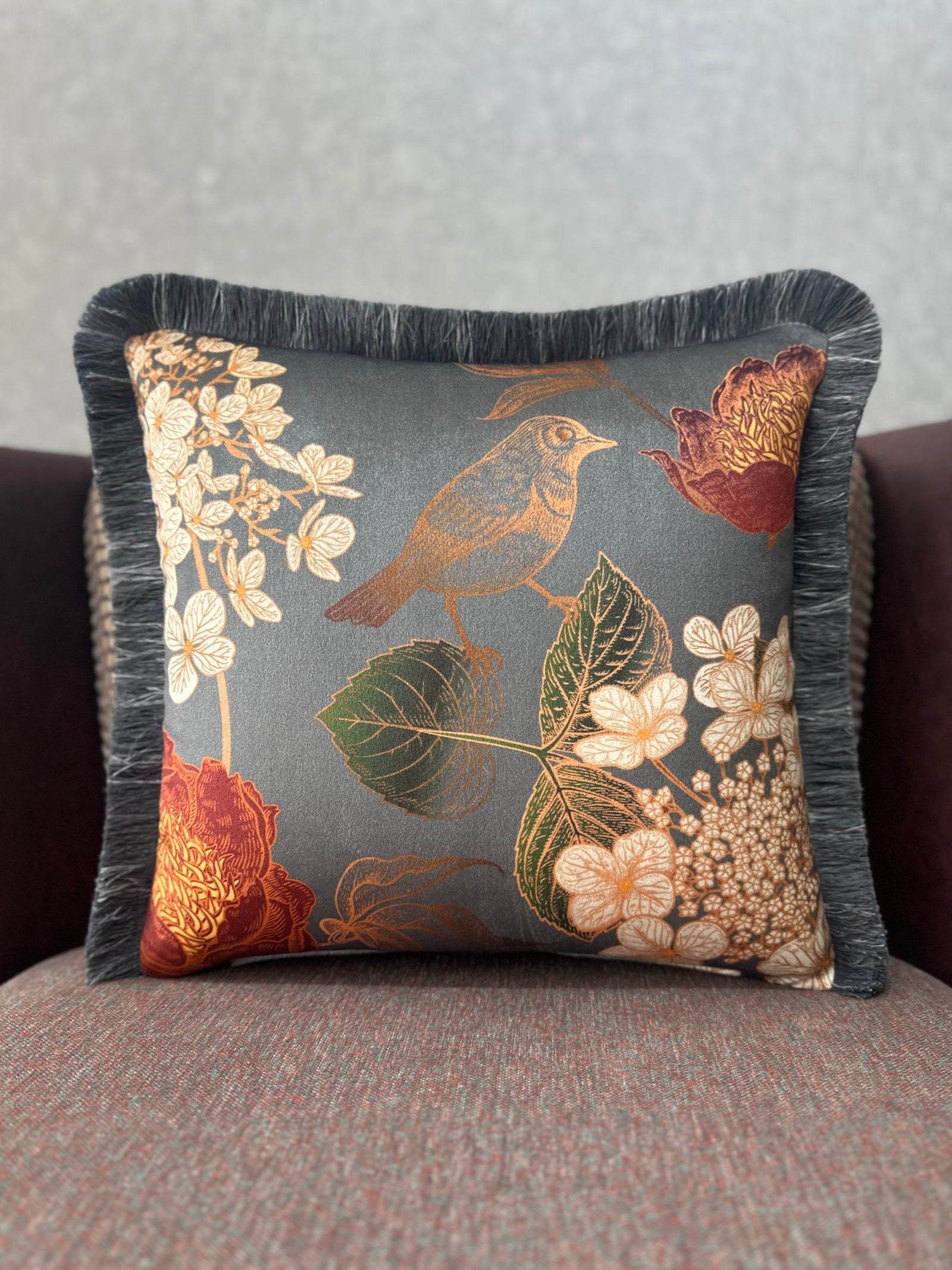 ROBIN-9372 ANTRESİT PÜSKÜLLÜ İKİLİ KOMBİN