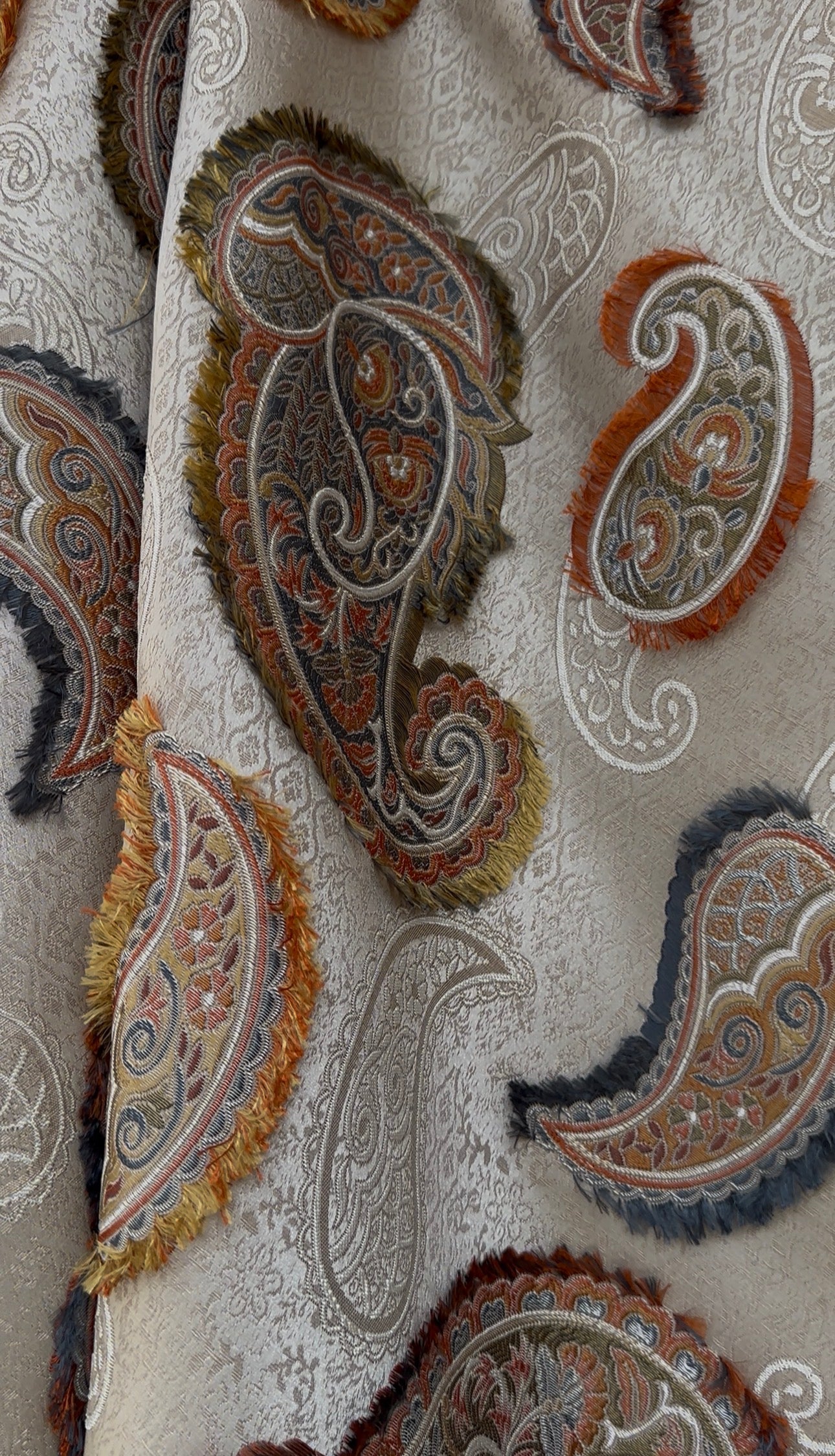 Şal-119 (KREM ZEMİNLİ)