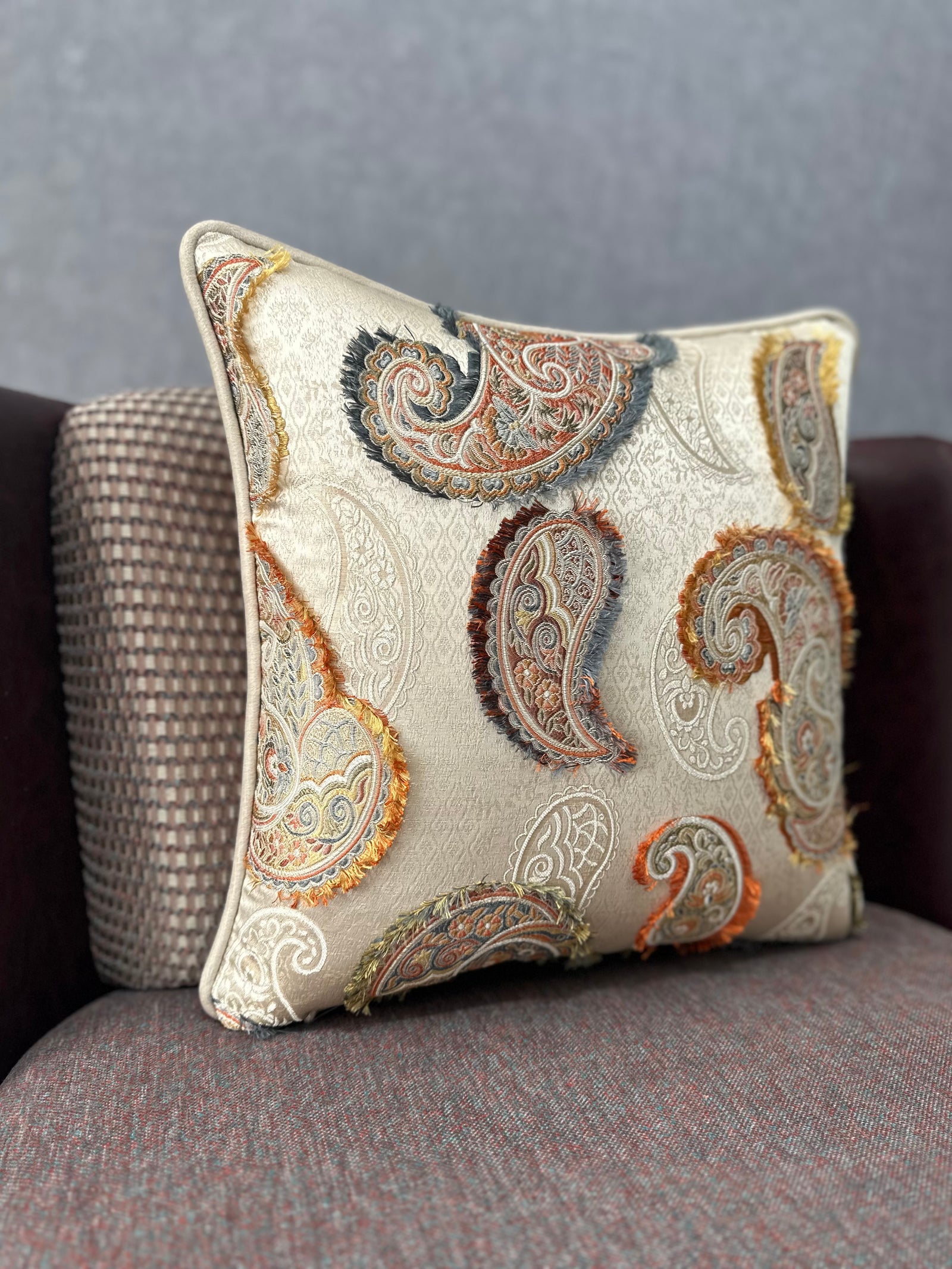 Şal-119 (KREM ZEMİNLİ)