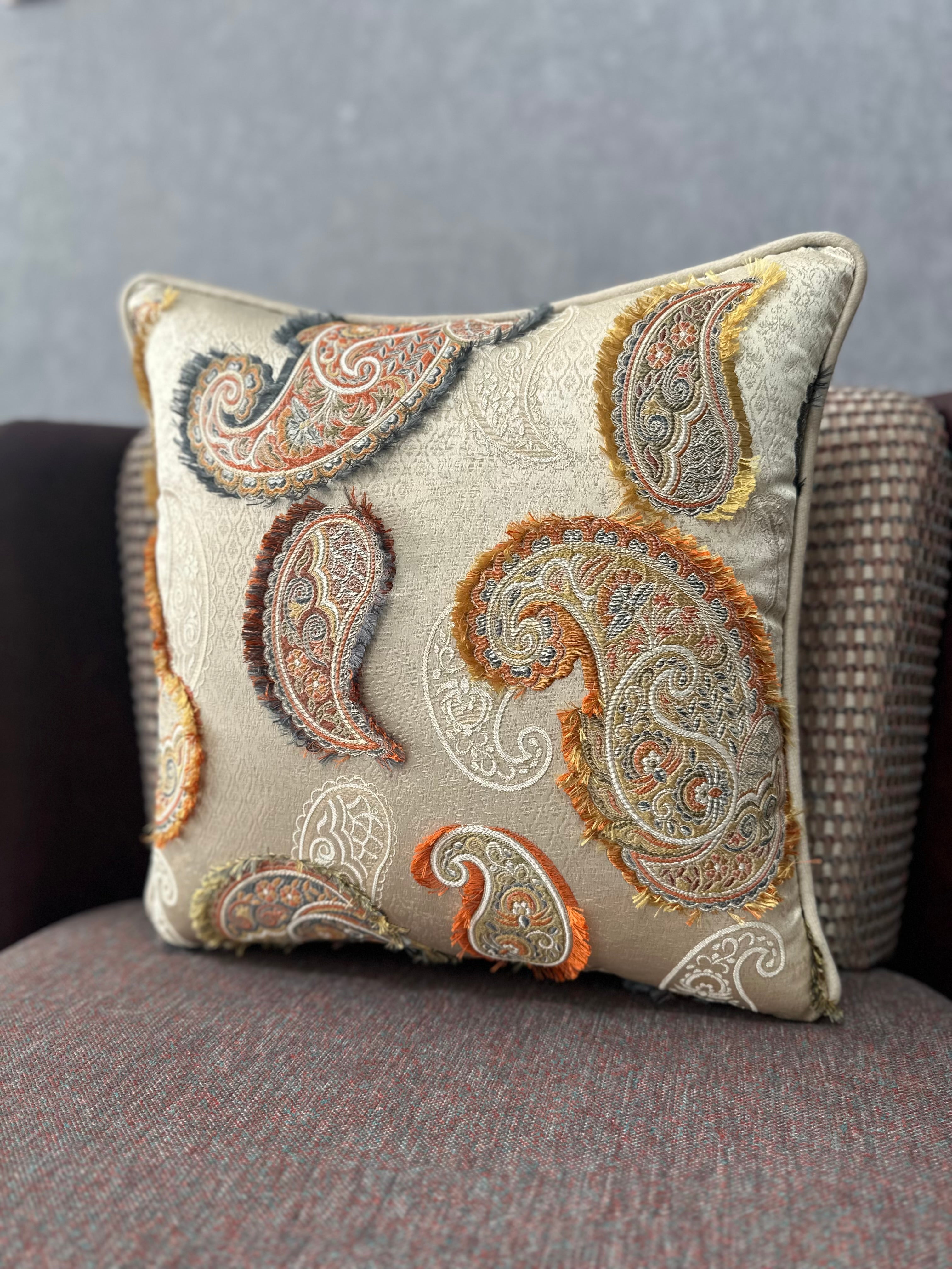 Şal-119 (KREM ZEMİNLİ)