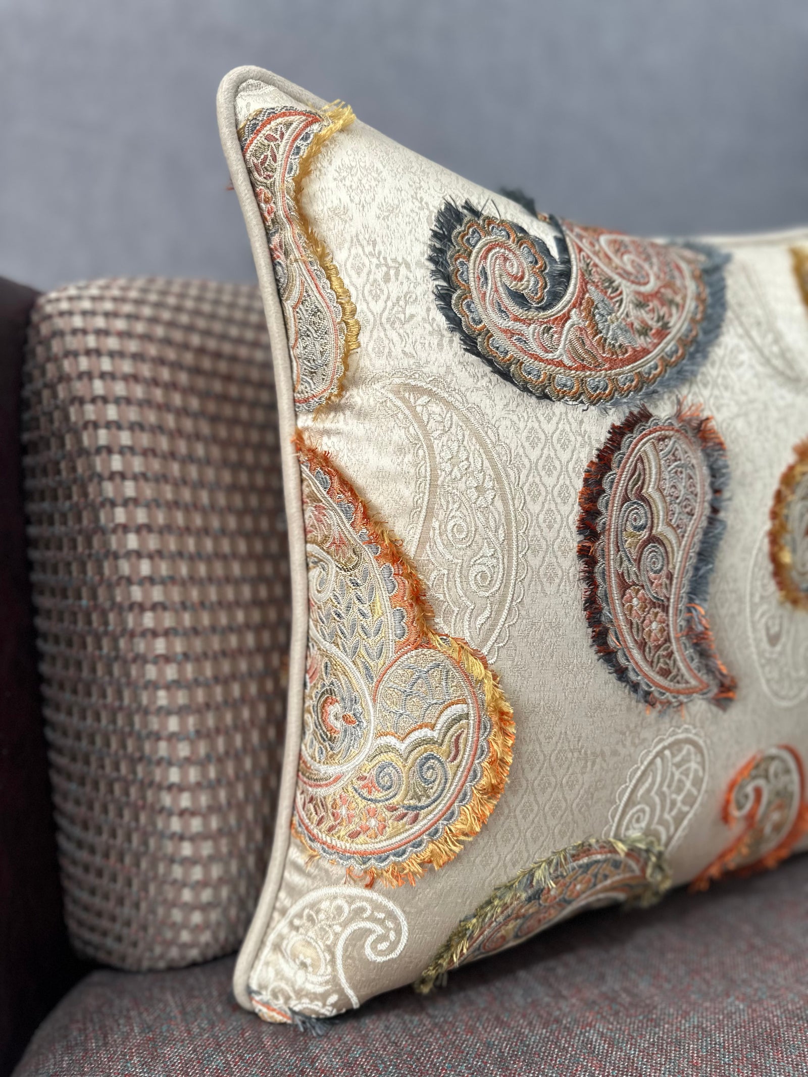 Şal-119 (KREM ZEMİNLİ)