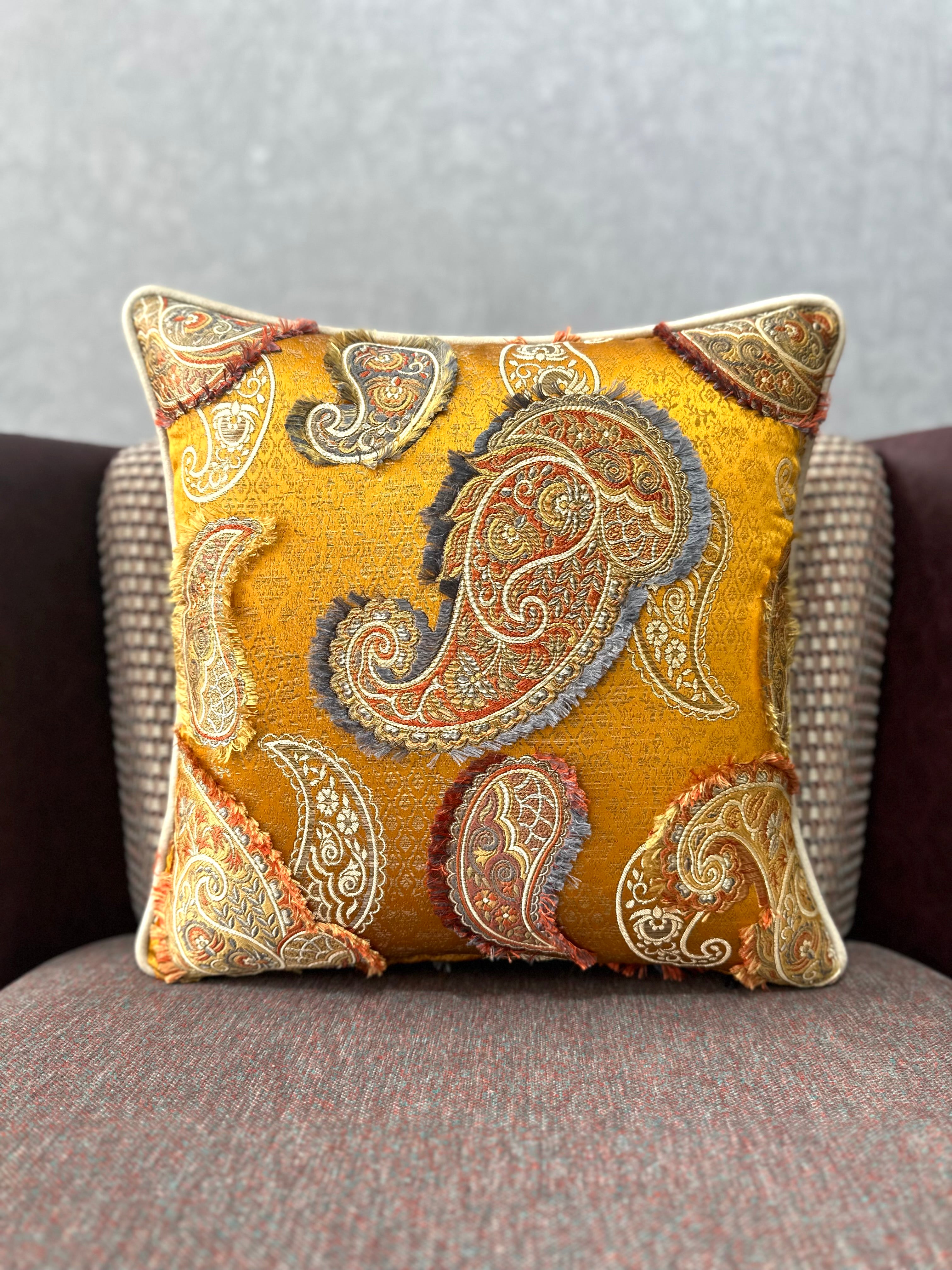 Şal-419 (ALTIN HARDAL ZEMİNLİ) İKİLİ KOMBİN