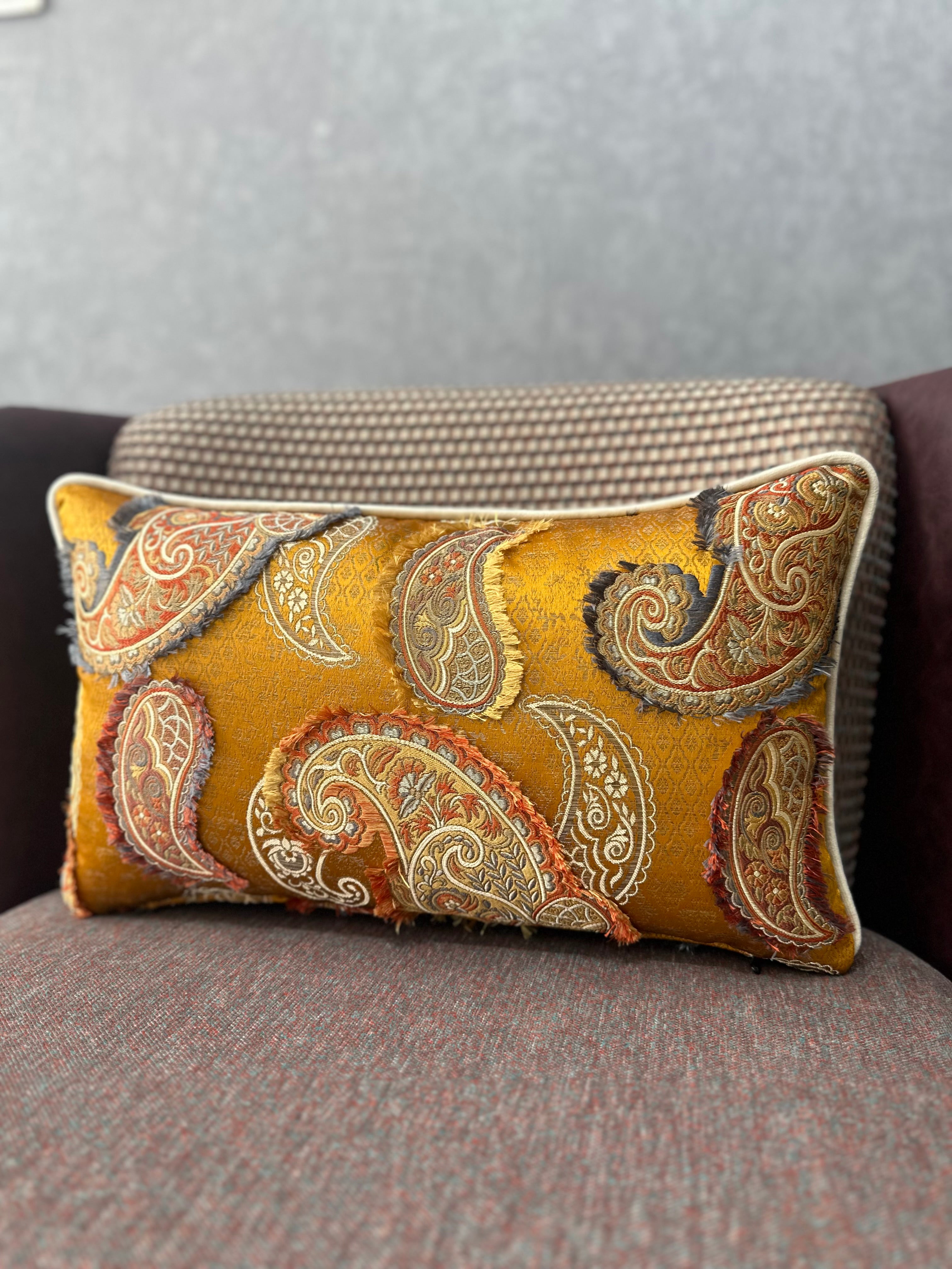 Şal-419 (ALTIN HARDAL ZEMİNLİ) DİKDÖRTGEN