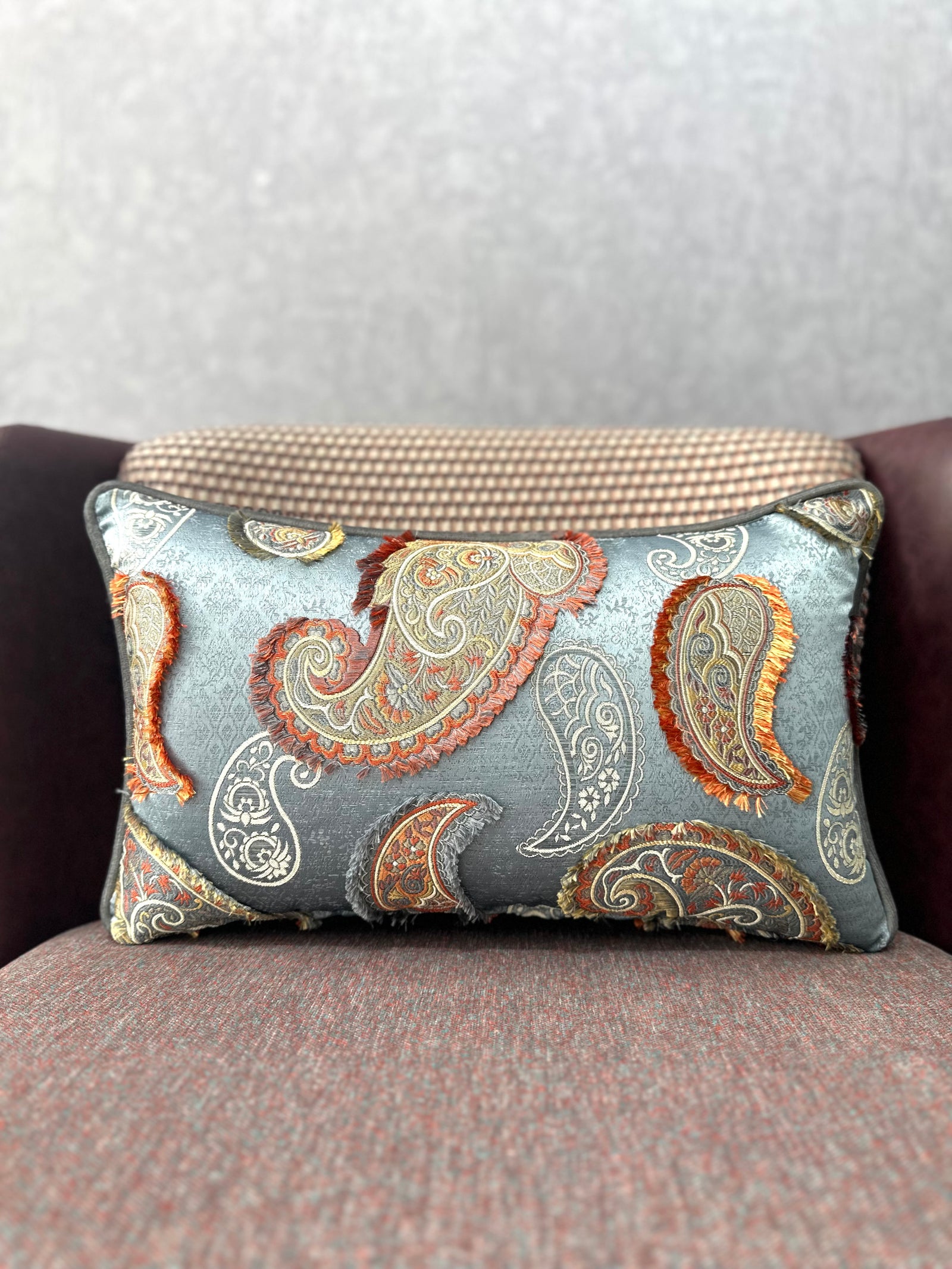 Şal-519 (GRİ ZEMİNLİ) DİKDÖRTGEN