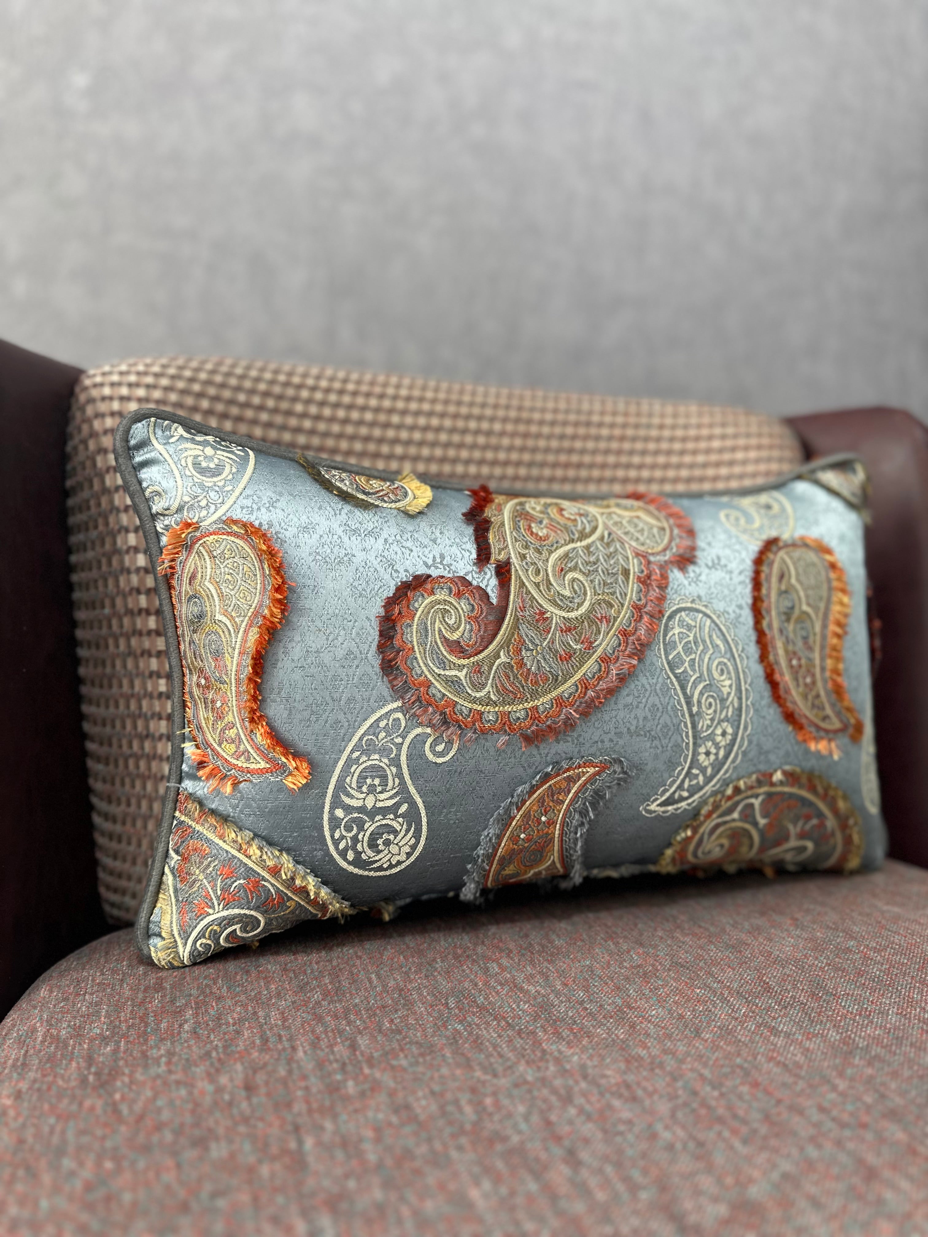 Şal-519 (GRİ ZEMİNLİ) DİKDÖRTGEN