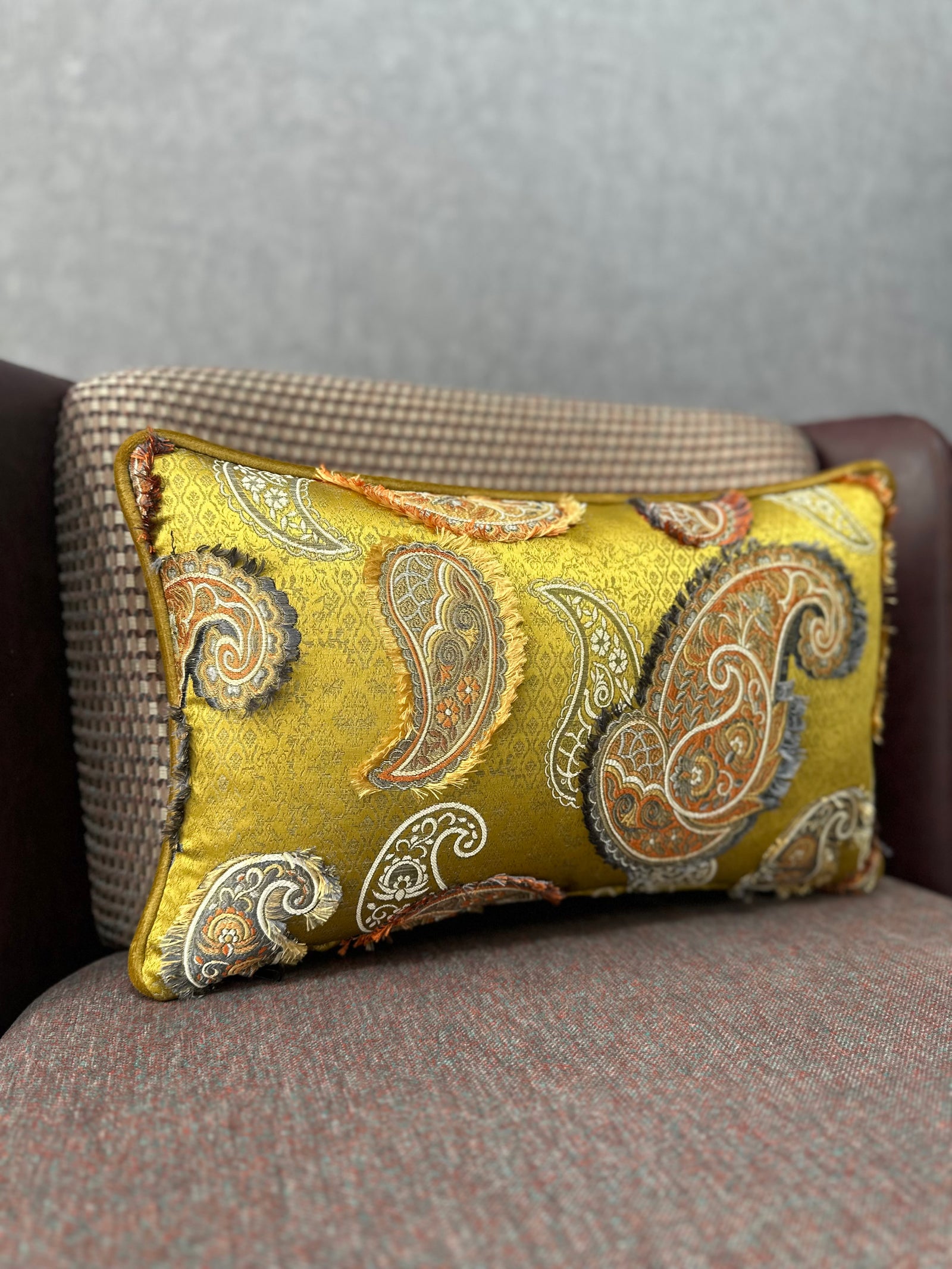 Şal-719 (HARDAL ZEMİNLİ) DİKDÖRTGEN