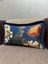 BLEND-9372 DARK BLUE PILLOW 