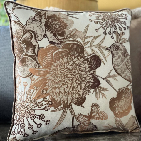BLEND-9196 CREAM PILLOW 