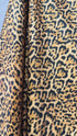 Leopar Desenli İthal Kadife Döşemelik & Perdelik Kumaş – Kırlentlik ve Dekoratif Kumaş – Metre ile Satış (140 cm En)