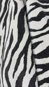 Zebra Desenli Keten Kumaş Metre ile | Animal Print Ağır Gramajlı Dokuma Döşemelik ve Perdelik Ev Dekorasyon Kumaşı – 140 cm En
