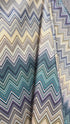 Kadife Chevron Serisi Zigzag Desenli Döşemelik & Perdelik Kadife Kumaş – Kırlentlik ve Dekoratif Kumaş – Metre ile Satış (140 cm En)