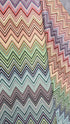 Kadife Chevron Serisi Zigzag Desenli Döşemelik & Perdelik Kadife Kumaş – Kırlentlik ve Dekoratif Kumaş – Metre ile Satış (140 cm En)