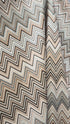 Kadife Chevron Serisi Zigzag Desenli Döşemelik & Perdelik Kadife Kumaş – Kırlentlik ve Dekoratif Kumaş – Metre ile Satış (140 cm En)