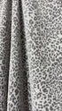 Leopar Desenli Keten Kumaş Metre ile | Animal Print Ağır Gramajlı Dokuma Döşemelik ve Perdelik Ev Dekorasyon Kumaşı – 140 cm En