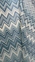 Kadife Chevron Serisi Zigzag Desenli Döşemelik & Perdelik Kadife Kumaş – Kırlentlik ve Dekoratif Kumaş – Metre ile Satış (140 cm En)