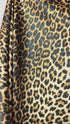 Leopar Desenli İthal Kadife Döşemelik & Perdelik Kumaş – Kırlentlik ve Dekoratif Kumaş – Metre ile Satış (140 cm En)