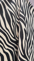 Zebra Desenli İthal Kadife Döşemelik & Perdelik Kumaş – Kırlentlik ve Dekoratif Kumaş – Metre ile Satış (140 cm En)