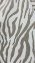 Zebra Desenli Keten Kumaş Metre ile | Animal Print Ağır Gramajlı Dokuma Döşemelik ve Perdelik Ev Dekorasyon Kumaşı – 140 cm En