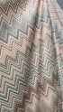 Kadife Chevron Serisi Zigzag Desenli Döşemelik & Perdelik Kadife Kumaş – Kırlentlik ve Dekoratif Kumaş – Metre ile Satış (140 cm En)