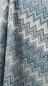 Kadife Chevron Serisi Zigzag Desenli Döşemelik & Perdelik Kadife Kumaş – Kırlentlik ve Dekoratif Kumaş – Metre ile Satış (140 cm En)